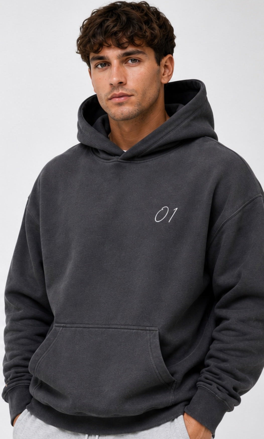 01 Signature Oversized Hoodie